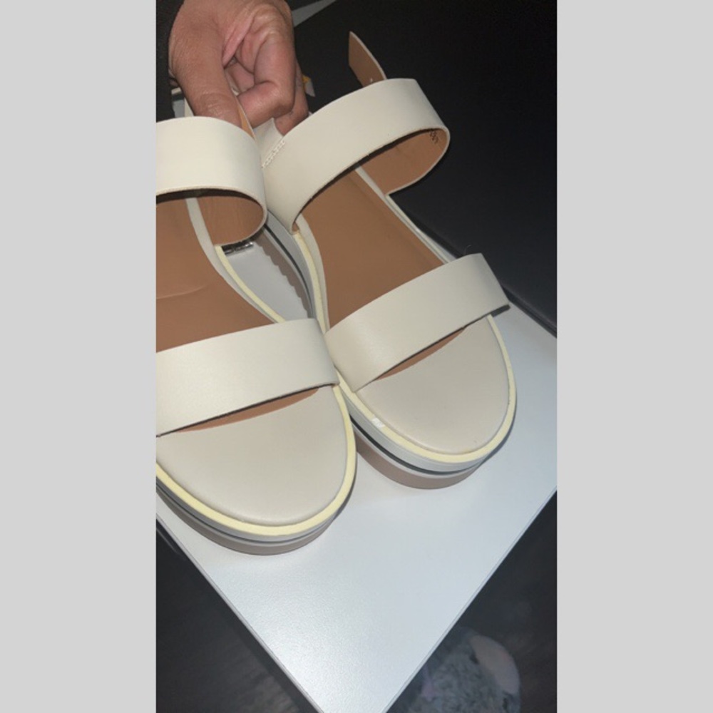 Platform Sandals with Strap